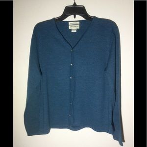 NWOT EDDIE BAUER FINE ITALIAN MERINO SWEATER XL